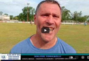 VETERANOS: WALTER TOMASELLI DIALOGÓ CON NOSOTROS Y DIJO LO SIGUIENTE. MIRÁ EL VIDEO tomaselli