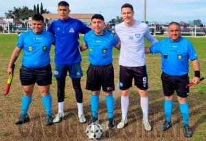 FÚTBOL DE PREPARACIÓN PARA EL PROVINCIAL EN EL " MIGUEL ELOY BALDOVINO" WINIFREDA}ESTUDIANTIL-FOTO1-AMISITOSO